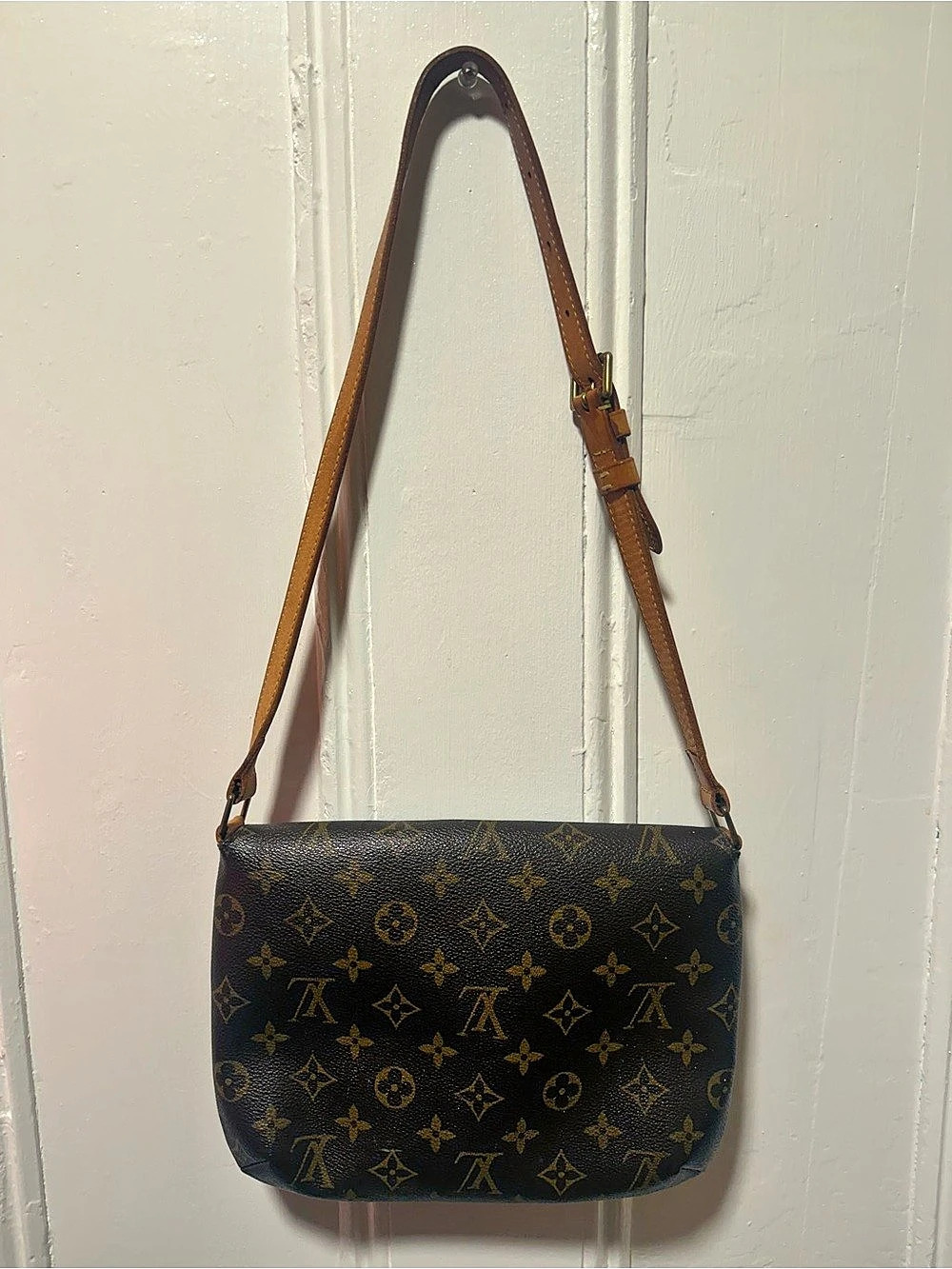 Vintage Louis Vuitton Monogram Musette Tango Shoulder Bag